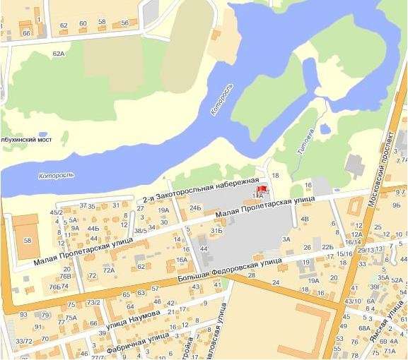 Карта ярославль пр октября ярославль